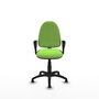 PIQUERAS Y CRESPO Silla de oficina Aýna color Pistacho con brazos fijos