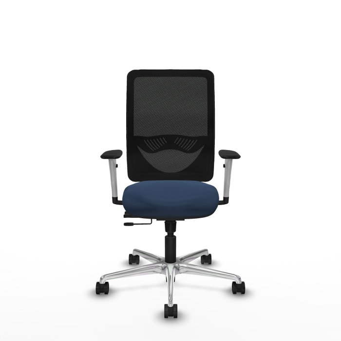 PIQUERAS Y CRESPO Silla de oficina Zulema Azul marino y Negro PIQUERAS Y CRESPO Silla de oficina Zulema Azul marino y Negro