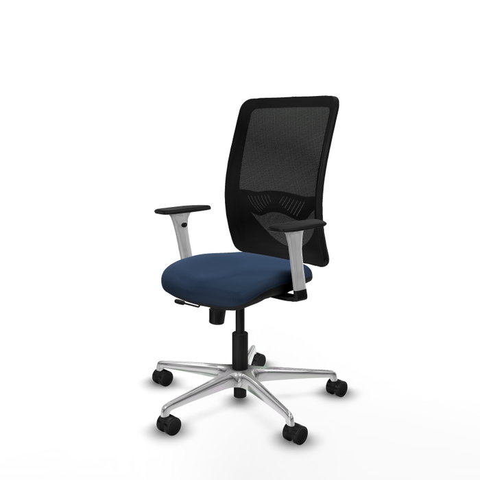 PIQUERAS Y CRESPO Silla de oficina Zulema Azul marino y Negro PIQUERAS Y CRESPO Silla de oficina Zulema Azul marino y Negro