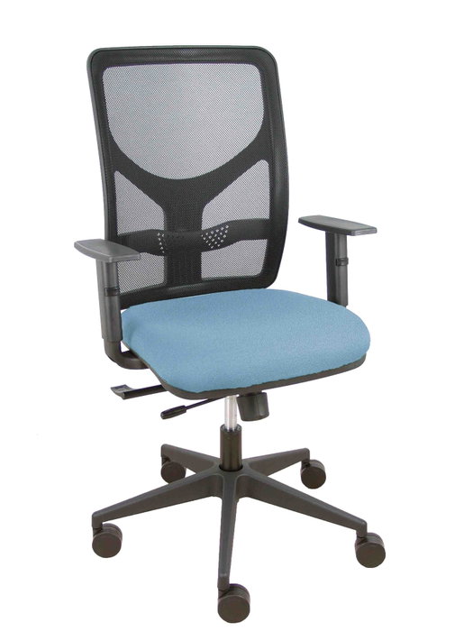 PIQUERAS Y CRESPO Silla de oficina Motilla Azul cielo y Negro PIQUERAS Y CRESPO Silla de oficina Motilla Azul cielo y Negro