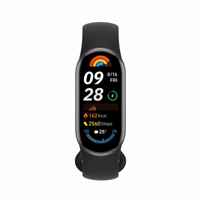 Xiaomi Smart Band 9 Negro Medianoche, Pantalla AMOLED 1.62''