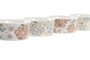 DKD Home Decor Set de 5 Aperitivos Ivy&daisy 2022 Gres y Bambú Verde/Beige