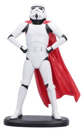 Nemesis Now Figura Original Stormtrooper Super Trooper con Capa Roja