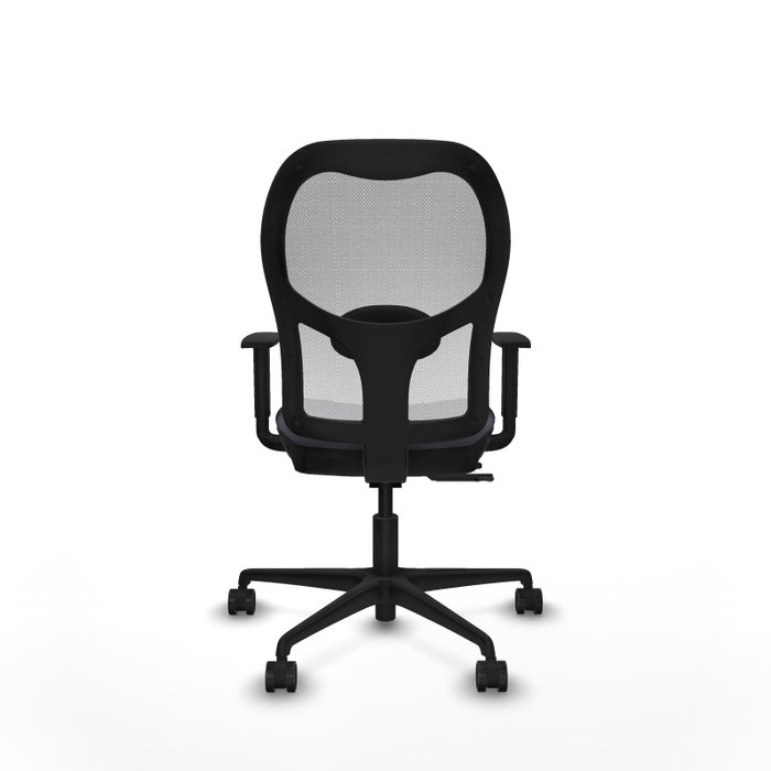 PIQUERAS Y CRESPO Silla de oficina Jorquera con mecanismo Sincro/Traslack, Gris oscuro y Blanco PIQUERAS Y CRESPO Silla de oficina Jorquera con mecanismo Sincro/Traslack, Gris oscuro y Blanco