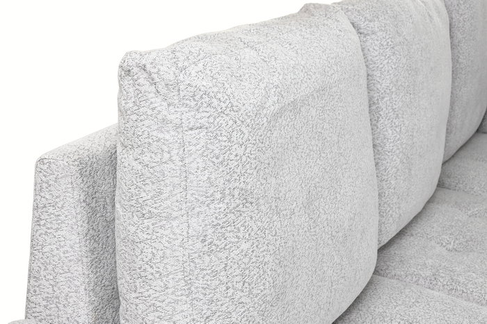 DKD Home Decor Sofá Cama Moderno Chaiselongue Gris 242 x 86 x 307 cm