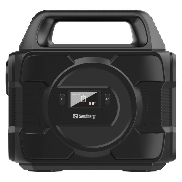 Sandberg Power Station AC300 296Wh 80000mAh 300W Portátil Exteriores Negro 3,26kg Sandberg Power Station AC300 296Wh 80000mAh 300W Portátil Exteriores Negro 3,26kg