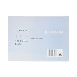 Loan Fichas Rayadas Nº5 16x21,5cm