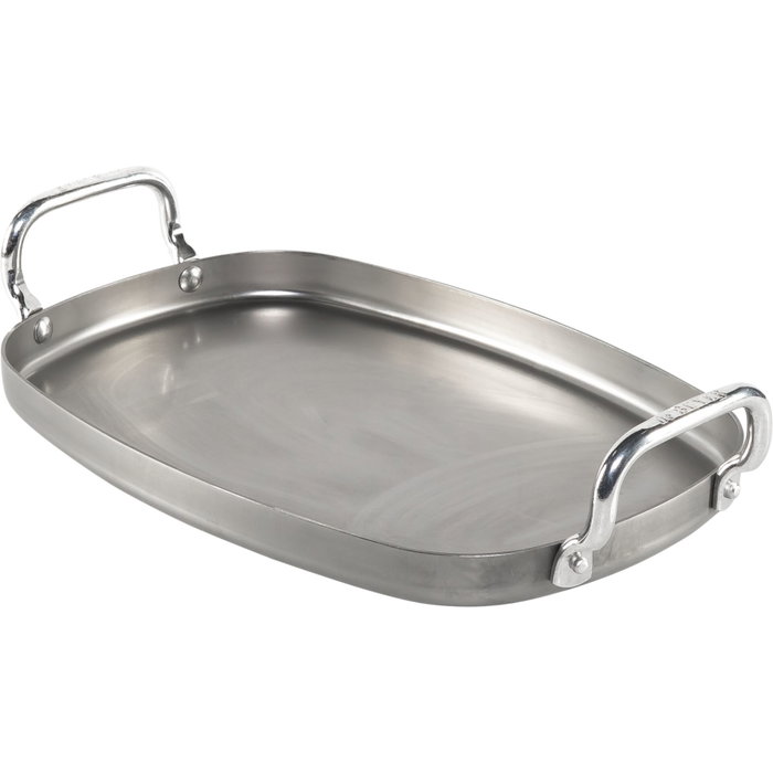 De Buyer Mineral B Plancha Grill Rectangular 38x26 cm
