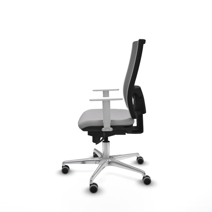 PIQUERAS Y CRESPO Silla de oficina Horna con mecanismo Sincro, Gris