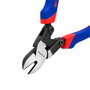 Workpro Alicates de Corte Diagonal 180 mm con Diseño de Palanca y Mango Ergonómico Antideslizante para Corte Fácil - Acero Forjado