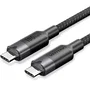 Vention Cable USB-C Modelo TRG USB 3.2 Gen 2, Macho a Macho, Negro, Soporta 100W y 10 Gbps, Longitud 2 Metros