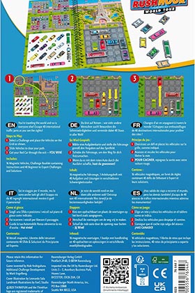 Ravensburger Rush Hour World Tour Versión de viaje