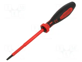 CIMCO Destornillador plano aislado 4x0,8mm