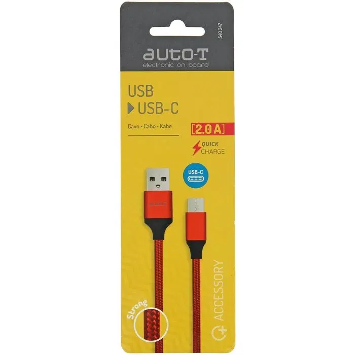 Auto-T 540347 Cable USB 2.0 a USB-C