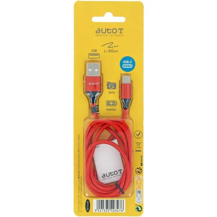 Auto-T 540347 Cable USB 2.0 a USB-C