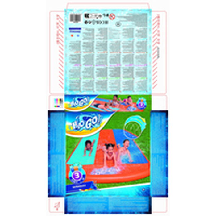 Bestway Pista Deslizante Triple 488x207,5 cm +3 Años Jardin 52329 Bestway Pista Deslizante Triple 488x207,5 cm +3 Años Jardin 52329