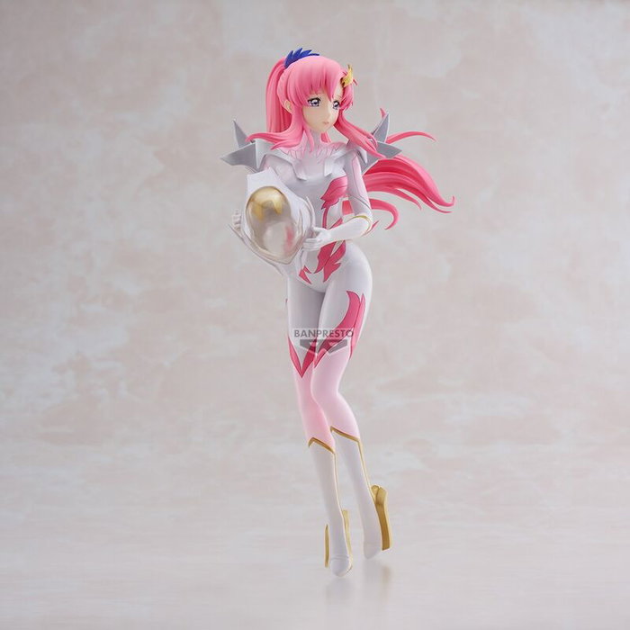 BANPRESTO Figura Lacus Clyne Glitter & Glamorous Mobile Suit Gundam 22cm BANPRESTO Figura Lacus Clyne Glitter & Glamorous Mobile Suit Gundam 22cm