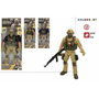 Color Baby Soldado Desert Task Force Figura Articulada de 30 cm