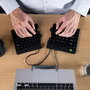 R-Go Tools Split Break Teclado Ergonómico Split QWERTY Negro Cableado