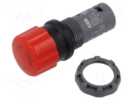 ABB Interruptor de emergencia rojo 22mm NC + NA