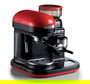 Ariete 1318/00 Cafetera Espresso Moderna con Molinillo Roja 1080W 0.8L
