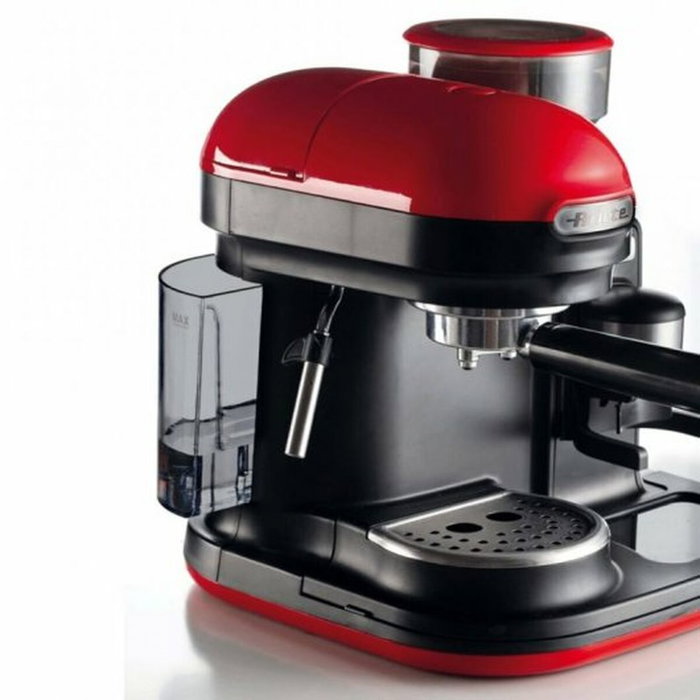 Ariete Cafetera Espresso Moderna con Molinillo Roja 1318/00