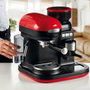 Ariete Cafetera Espresso Moderna con Molinillo Roja 1318/00