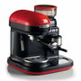 Ariete Cafetera Espresso Moderna con Molinillo Roja 1318/00