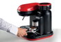 Ariete Cafetera Espresso Moderna con Molinillo Roja 1318/00