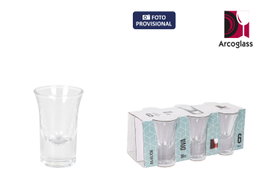 La Mediterranea Set de 6 Chupitos Diva 30cc Ag