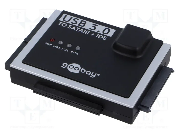 GOOBAY Adaptador USB 3.0 a IDE y SATA para HDD y SSD GOOBAY Adaptador USB 3.0 a IDE y SATA para HDD y SSD