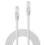 Lindy 48205 Cable de Red Cat6 U/UTP 5 Metros, Blanco, RJ-45 Macho a RJ-45 Macho, Gigabit Ethernet