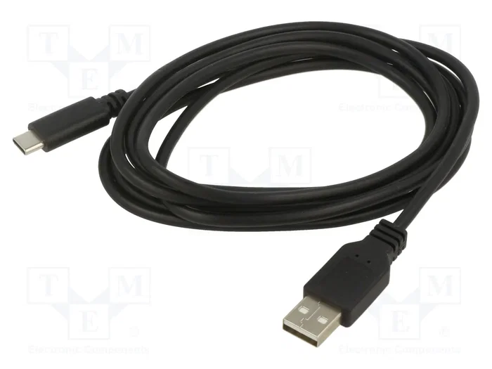 ART Cable USB 2.0 de USB A a USB C de 0,5m Negro ART Cable USB 2.0 de USB A a USB C de 0,5m Negro