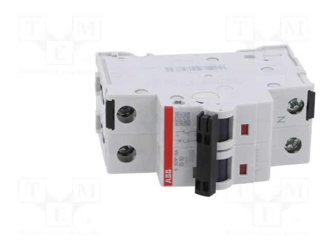 ABB S300P Interruptor magnetotérmico 10A 1+N 240VAC 25kA ABB S300P Interruptor magnetotérmico 10A 1+N 240VAC 25kA
