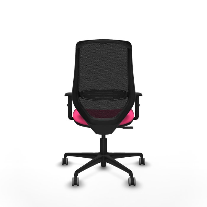 PIQUERAS Y CRESPO Silla de oficina Mardos Rosa con mecanismo Sincro PIQUERAS Y CRESPO Silla de oficina Mardos Rosa con mecanismo Sincro