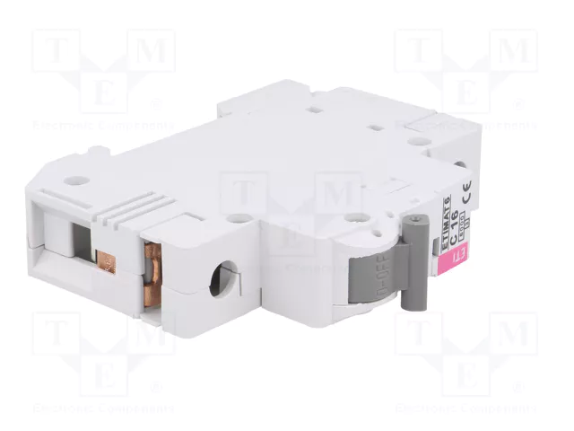 ETI POLAM Interruptor magnetotérmico ETIMAT 6 1P C16 6kA