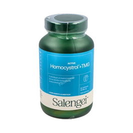 SALENGEI Active Homocystrol+Tmg 60Cap. con Betaína, Colina, Ácido Fólico, B2, B6 y B12 para el Metabolismo de la Homocisteína