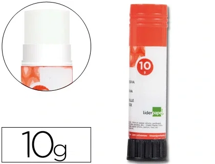 Liderpapel - Pegamento en Barra / Lápiz Adhesivo Sólido, 10 g, Secado Instantáneo, para Papel, Cartón y Uso Escolar u Oficina Liderpapel - Pegamento en Barra / Lápiz Adhesivo Sólido, 10 g, Secado Instantáneo, para Papel, Cartón y Uso Escolar u Oficina
