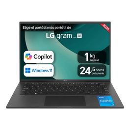 LG Portátil 14Z90RU-G.AP55B Intel Core i5-1334U/ 16GB RAM/ 512GB SSD/ 14" WUXGA/ Windows 11 Pro