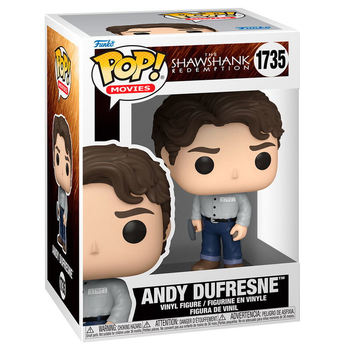 Funko Figura POP! Movies Andy Dufresne Cadena perpetua