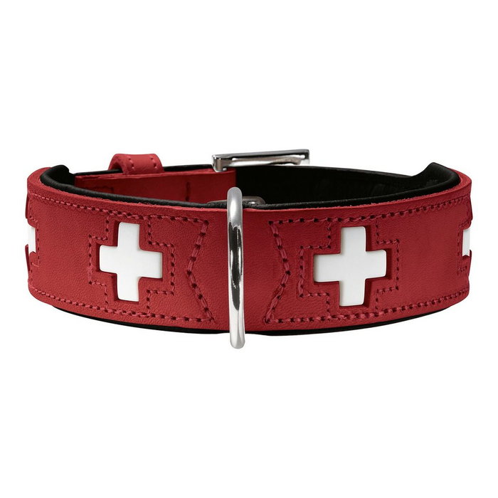 Hunter Collar Swiss Rojo/Negro 30-34.5cm