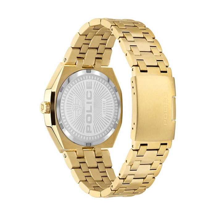 Police Reloj KEDIRI 3H Dorado con Esfera Negra Police Reloj KEDIRI 3H Dorado con Esfera Negra