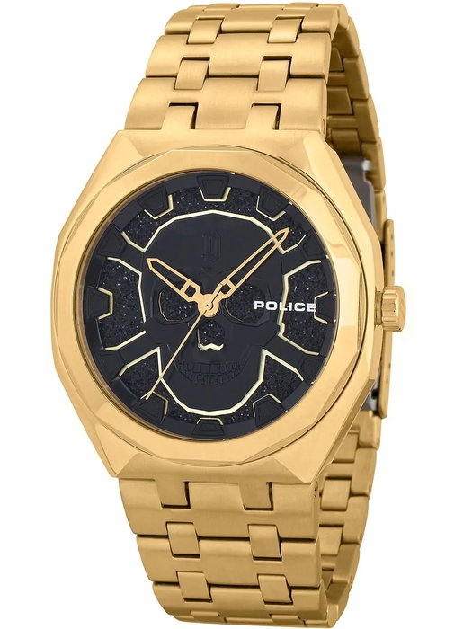 Police Reloj KEDIRI 3H Dorado con Esfera Negra Police Reloj KEDIRI 3H Dorado con Esfera Negra
