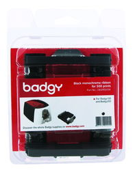 Cinta Badgy Negro Monocromo Para 500 Impresiones