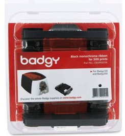 Evolis Cinta Monocromo Negra para Badgy100 y Badgy200 (500 Impresiones)