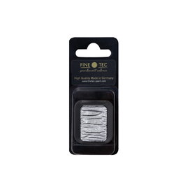 Finetec Pastilla de acuarela nacarada Platino