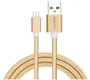 Eightt ECM-1G Cable USB 2.0 A a Micro USB B 1m Trenzado Nylon Oro - Carga y Sincronización
