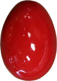 Tanga Huevo Shaker De Madera - Rojo