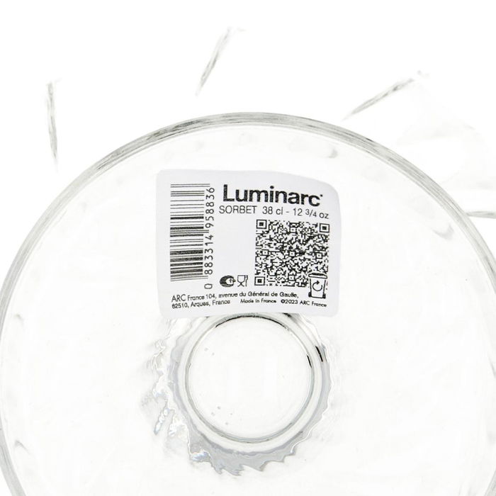 Copa Helado Vidrio Sorbet Luminarc 38 cL