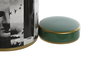 DKD Home Decor Tibor Porcelana Verde Negro 20.5 x 27 x 20.5 cm